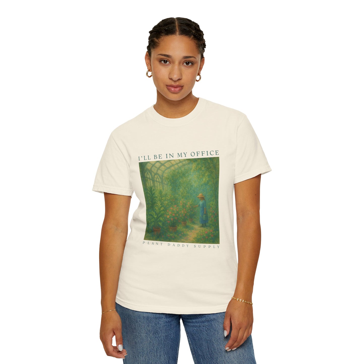 Her "In my office" Tee