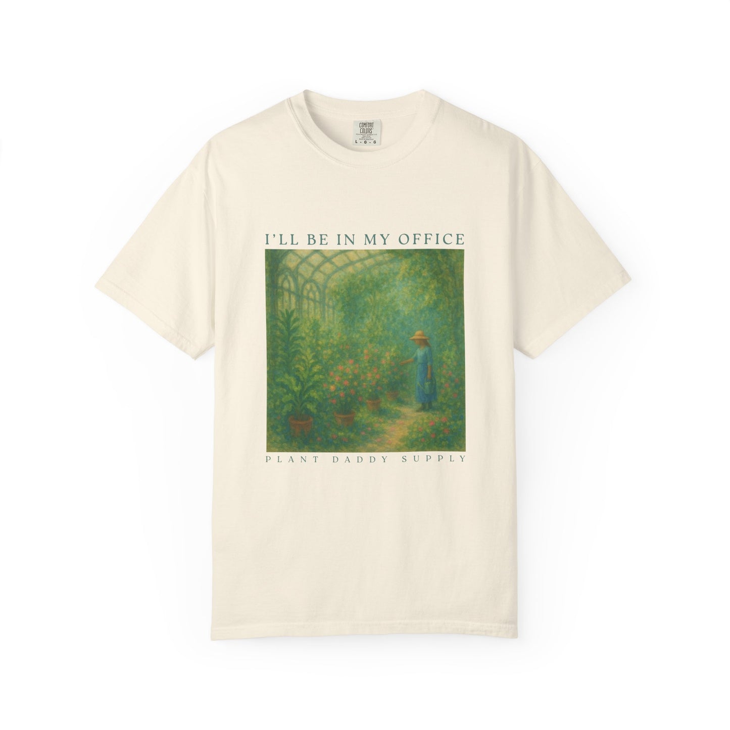 Her "In my office" Tee