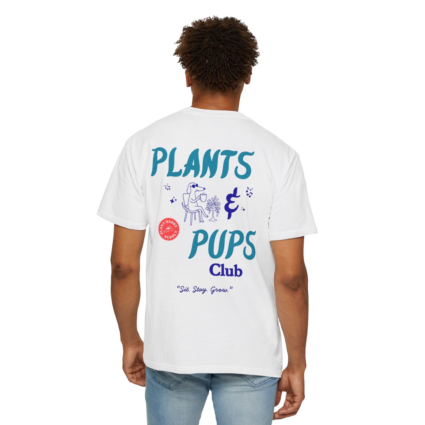 "Plants and Pups" Club Tee